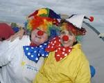 Clowning around for cancer