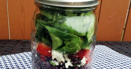 Recipe of the month: Picnic jar salad